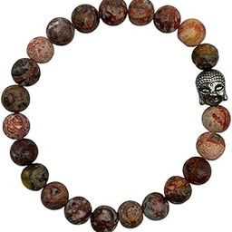 Jasper Stone Bracelet With Buddha Charm Protective Negative Energy for Raksha Bandhan | Rakhee Celebration Bracelet Online for Bhaiya, Bhabhi, Brother, Sister In law-image-96
