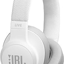 JBL Live 500BT, Wireless Over Ear Headphones with Mic, Signature Sound, Vibrant Colors with Fabric Headband, Dual Pairing, AUX, Ambient Aware & Talk Thru, Built-in Alexa & Google Assistant (White)-picture-18