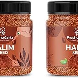 FreshoCartz Garden Cress Halim Seeds | Asaliya Seeds | Halim Seeds For Eating | Non GMO High in Fibre & Omega 3 Seeds | Immunity Booster Aliv Seeds - Jar Pack (Asaliya, 400g (Pack of 2))-image-5
