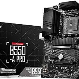 MSI B550-A PRO ProSeries Motherboard (AMD AM4, DDR4, PCIe 4.0, SATA 6Gb/s, M.2, USB 3.2 Gen 2, HDMI/DP, ATX)-picture-4