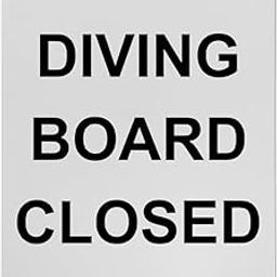 Diving Board Closed Sign, 8.5 x 11 in" OSHA Compliant Swimming Pool Sign, Weatherproof Plastic, UV resistant & Easy-to-Read Signage-image-94