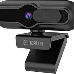 TOALLIN 4K Webcam for PC, 1/2.5" Sensor & 12MP, 1080P & 60FPS, PDAF Auto-Focus, Built-in Microphone and Sliding Privacy Cover, USB Web Camera for Laptop, Conferencing, Streaming and Video Calls-13