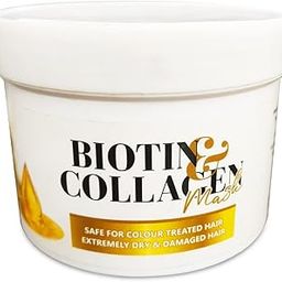 Keratine Professional Biotin & Collagen Mask | for Dry & Damaged Hair | Safe for Color Treated Hair | 500 ML-image-75
