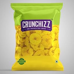 Crunchizz YELLOW BANANA CHIPS I 250 Gram I (Pack of One)-image-99