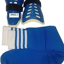Shin Guards with Socks for Football | Combo Set for Boys, Girls & Men | Leg Protection for Soccer Practice & Matches(Medium Size)-image-17