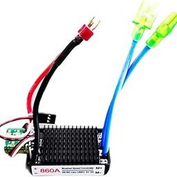 LOOM TREE® Waterproof Brush ESC Replacement 860A 12V-24V High Power for RC Car Vehicle T| Radio Control & Control Line | Body Parts & Interior | Cars, Trucks & Motorcycles-16