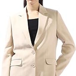 Women Solid Tailored Fit V-Neck Regular Sleeves Blazer-image-45