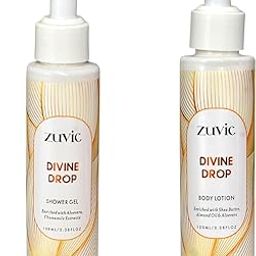 Zuvic Divine Drop Bath & Body Set, Shower Gel and Body Lotion Long Lasting Divine Drop Fragrance with Mist Combo 100 ml Each-image-99