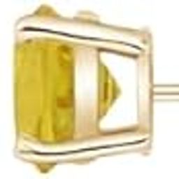 STONE GEMS GALLERY Peetmani Gemstone पुष्पराज रत्न कान का इयररिंग सोने का टॉप्स A1++ Igl Certificate Original Pukhraj Stone Gold Earrings For Mens Yellow Sapphire Ear Stud For Unisex Wear कुंडल गोल्ड-24
