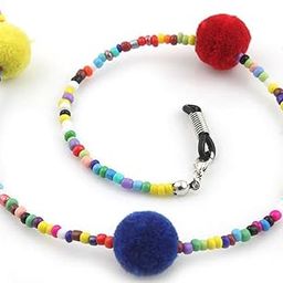 Club Bollywood®Colorful Plush Ball Beads Eye Gl Chains Sungles Eyegl Necklace Cord Outdoor Activities Lady Fashion Accessory|Health & Beauty | Vision Care | Other Vision Care|1 X Eyegl Chain-image-40