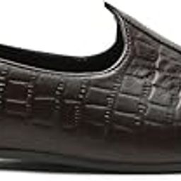 Teakwood Men T.Moro Textured Leather Mojaris-image-1