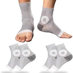 2 Pairs Neuropathy Socks for Women and Men, Peripheral Neuritis Therapy Compression Diabetic Anti-Fatigue Brace Socks-image-83