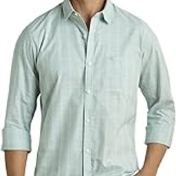 Distant Striped Cotton Shirt for Men – Full Sleeves, Office Wear-image-90