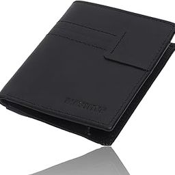 Slim Leather Wallet || Small, Minimalist & Thin Wallet || RFID Protected || Front Pocket Carry-image-90