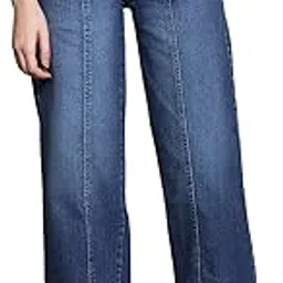 puella Straight Fit Blue High Rise Jeans for Women & Girls-picture-2