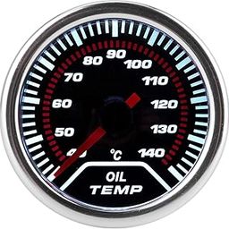 Car Auto Gauge, 40 to 150 Degree Range High Sensitivity Oil Temp Gauge Universal with Electronic Sensor for Car for Truck-image-91