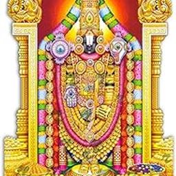 RIYASHREE Tirupati Balaji Calendar 18x12 size 8mm mdf | Venkateshwara Tamil Daily Sheet Calendar 2025 | 2025 wood Calendar-14