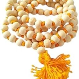 Just Flowers Tulsi Mala 108 Beads Original, Kanthi Mala for Neck, Japa Mala 108 Beads, Handmade Tulsi Beads Garland for Pooja & Daily Wearing-image-15
