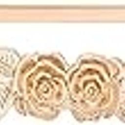 synthetic Golden Leaf & Rose Design Stylish Stretchable Waist Belt for Girls and Women-image-29