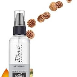 True Derma Essentials Keratin Strenght Hair Serum-With Vitamin E & Walnut Oil - 100 ml-image-32