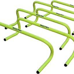 Roxan Agility Speed Hurdle 6 inch Set of 6 | Track and Field Agility Hurdle Round Pipe | Football Agility Hurdle-25