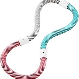 LOOM TREE Weighted Fitness Hoop Indoor Outdoor Exercise Hoop for Kids Adults Men Women 1.4kg Pink Green Gray | Fitness, Running & Yoga | Fitness Equipment & Gear | Abdominal Exercisers-picture-18