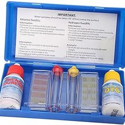 LOOM TREE Water Testing Kits Hardness Fast Ph for Industrial Waste Water Spas Hot Tubs | Yard Garden & Outdoor Living | Pools & Spas | Pool Chemicals & Testing | Pool Water Testing & Kits-11
