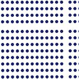 Bindiful Plain Round Blue Velvet Bindis (2.5 mm) (BFO066)-picture-40
