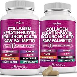 Athinika Nutrition Vitamin E Folic Acid Pumpkin Seed MSM - 90 Count (Pack of 2)-image-12