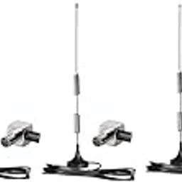 NBR 7dBi External Magnetic Double Coil Antenna with TS9 Male Right Angle Connectors Antenna for Modem Dongle M5 / MR5100 M1 / MR1100, Verizon Jetpack 8800L MiFi Hotspots- 5 pc.-image-7