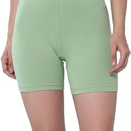 Thighcling Shorts for Women's - Soft Cotton and Comfortable Shorts for Women's and Girls - Skinny Fit-image-55
