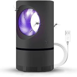 Mosquito-Lamp-International-Eco-Friendly-Bug-Zapper-Electric-Mosquito-Lamp-Dual-Mosquito-Zapper-Lamp-Indoor-Insect-Trap-Portable-Killer-Catcher- Trap Machine (Black-New)-picture-0