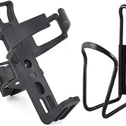 Wavva® Water Bottle Holder CAGE Aluminum Black with Adjustable Clamp cage (Pack of 2)-picture-18