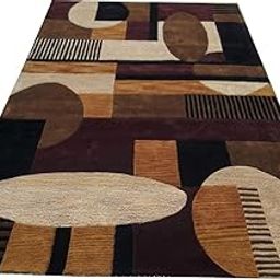 zia carpets Handmade Woollen Modern Micro-Loop Collection Bedroom & Living Room Carpet Size 9 X 12 Feet-image-6