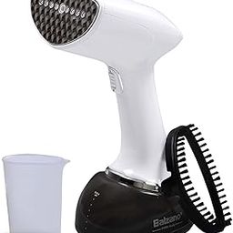Balzano Garment Steamer 1700W for Clothes | Portable Handheld Steamer Iron | 360ml Tank, 30s Heat-Up, 28g Continuous Steam | Horizontal/Vertical Use | Easy Refill, Fabric Brush (White)-28