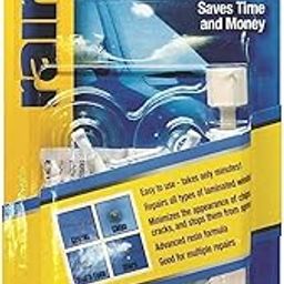 Rain-X® Windshield Repair Kit | Repairs Cracks, Chips, Bull's Eyes & Stars | DIY Windshield Crack Repair Kit for Cracks Up to 12 Inches | Advanced Resin Repair Formula-33