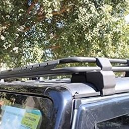 THE ADVENTURE GARAGE 4x4 Rectangular Roof Rack, Car Carrier Stand Roof Luggage for Thar 2020 DF-picture-27