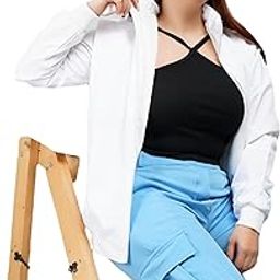 Casual Jacket,White Jacket,Women Winter Jacket,Stylish Jacket,Light Weight Jacket,Full Sleeve Polyster Bomber Jacket,Jacket For Women,jacket08.-image-73