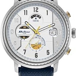 titan Octane Aerobatics Silver Dial Chronograph Nylon Strap Watch for Men-1857SP01-picture-6