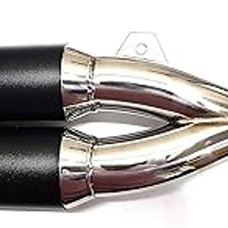 AUTOPOWERZ Universal For Bike Universal For Bike Slip-on Exhaust System (Mild Steel).-image-84