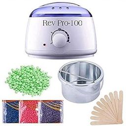 Glenoxzone Hard Wax Warmer, Heater with Hair Removal Wax Beans(100 Grams) and Wooden Chips for Hard, Strip and Paraffin Waxing Kit for Women - Color May Vary, 1 Set-image-8