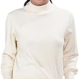 zink london Women's Off White Solid Slip-On Sweater-picture-28