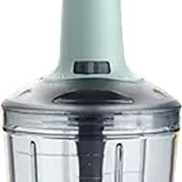 KRIVASMART Food Chopper 1000ml, 6 Blade Steel Large Manual Hand-Press Vegetable Chopper Mixer Cutter to Cut Onion, Salad, Tomato, Potato-image-86