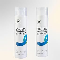 Dorofey Professional Detox Shampoo & Revive + Conditioner for Dry, Damaged, Sensitive Hair, Sulfate and Paraben Free, Pack of 2| Hair Treatment After Hair Care 300 ML Each-image-62