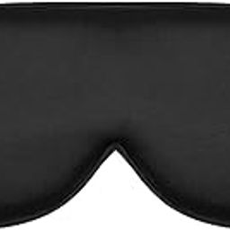 Sleeping Eye Mask Slip Night Sleep Eye Black Cotton Cover Super Soft & Smooth Travel Masks for Men's Women Girls Boys Kids-image-18