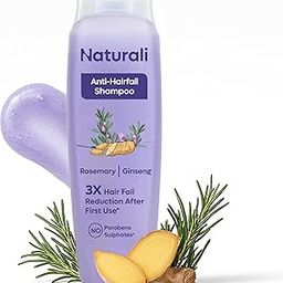 Naturali Anti-Hairfall Shampoo with Rosemary, Korean Ginseng & Biotin | Proven 3x Lesser Breakage from 1st Use | Promotes Hair Growth | Sulphate & Paraben Free Everyday Shampoo For Women & Men | 100ml-image-50