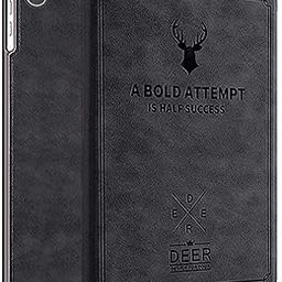 Robustrion Deer Pattern Flip Stand Case Cover for Samsung Galaxy Tab A8 10.5 inch [SM-X200/X205/X207] 2022 - Black-18