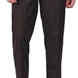 Luxury PV Lycra Stretchable Formal Pants for Men - Self-Design, Wrinkle Free, Regular fit Formal Trousers for Men-picture-45