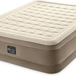 VWretails PVC Dura-Beam Ultra Plush Queen Size Airbed with Built-in Pump and Fiber-Tech Construction (Multicolor)-image-4
