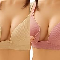 Celary Bra for Woman|| Lightly Padded Maternity||Feeding Bra for Women||Nursing ||Ultra Lightweight|| Soft and Smooth Cotton-image-42